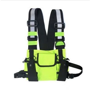 Adjustable Reflective Chest Rig Bag 2