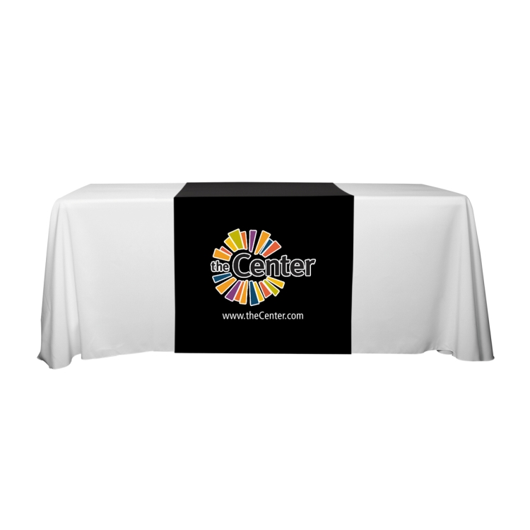 "Roger Six" 60" L Table Runners (PhotoImage Full Color) / Accommodates 3 ft Table and Larger 11