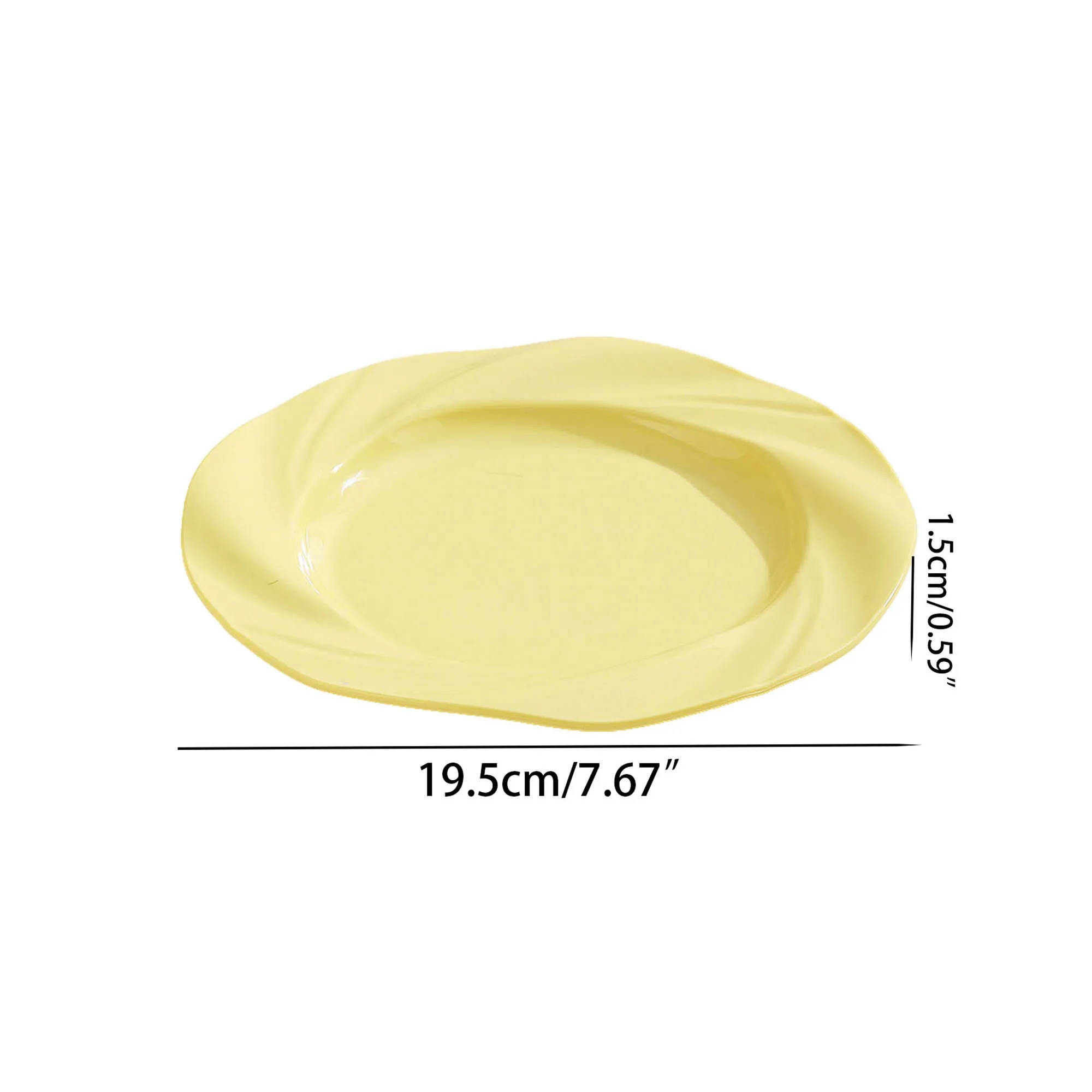 7.67" Cake And Dining Plate 3
