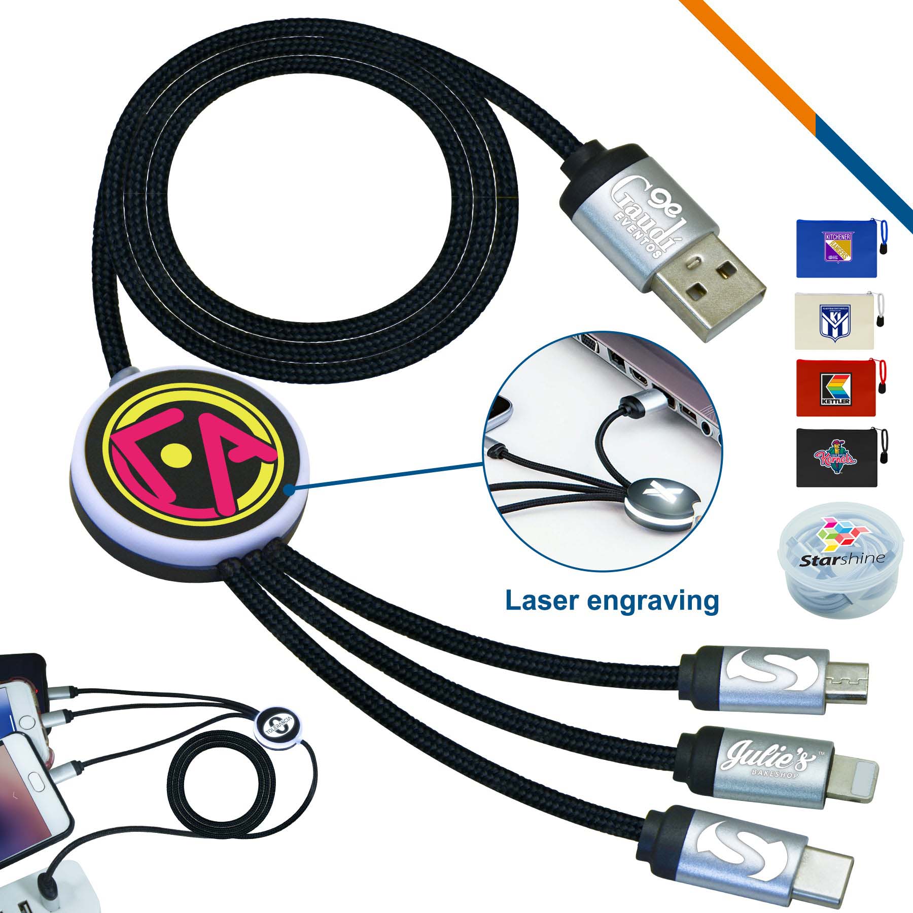 Stevie 3in1 Charging Cable 6
