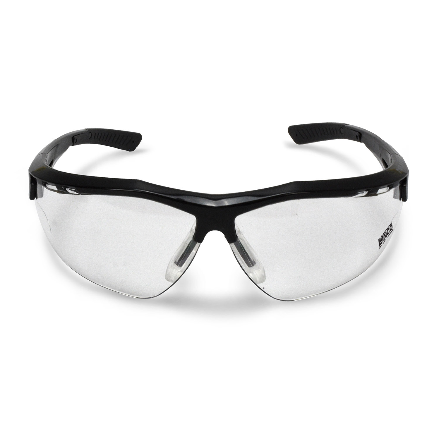 Thraxus Safety Eyewear - Black Frame Clear Lens 2
