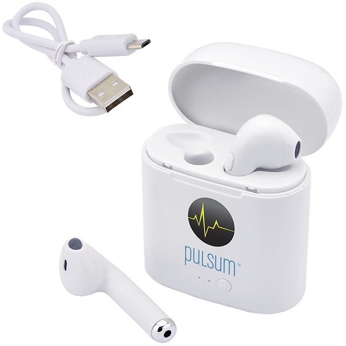 Atune Bluetooth® Earbuds with Charger Case 3