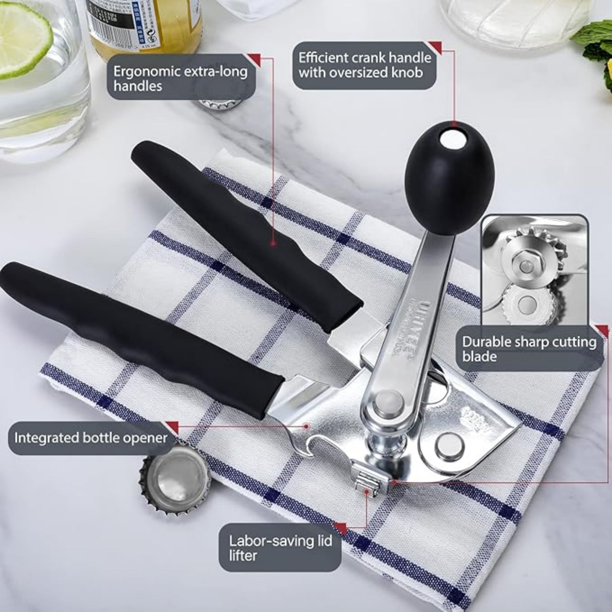 Large Handheld Can Opener 6