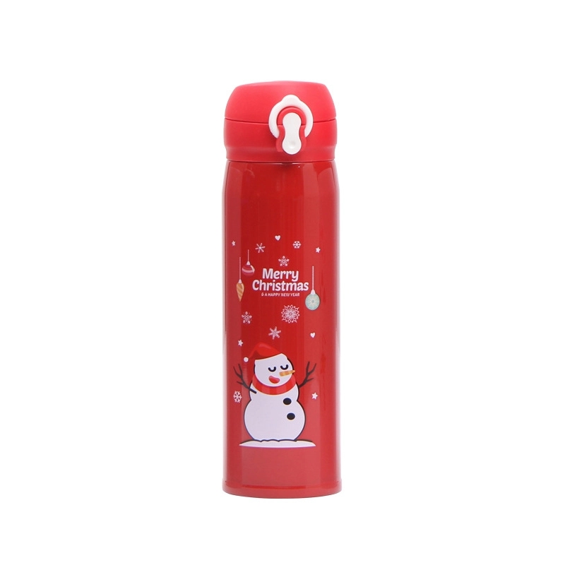 Christmas Stainless Steel Vacuum Insulated Water Bottle, custom water bottle with logo imprint 6