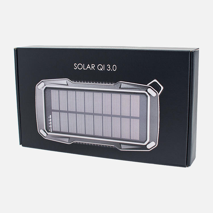 Solar Qi 3 - 10,000 mAh Eco Sustainable Solar Power Bank 6
