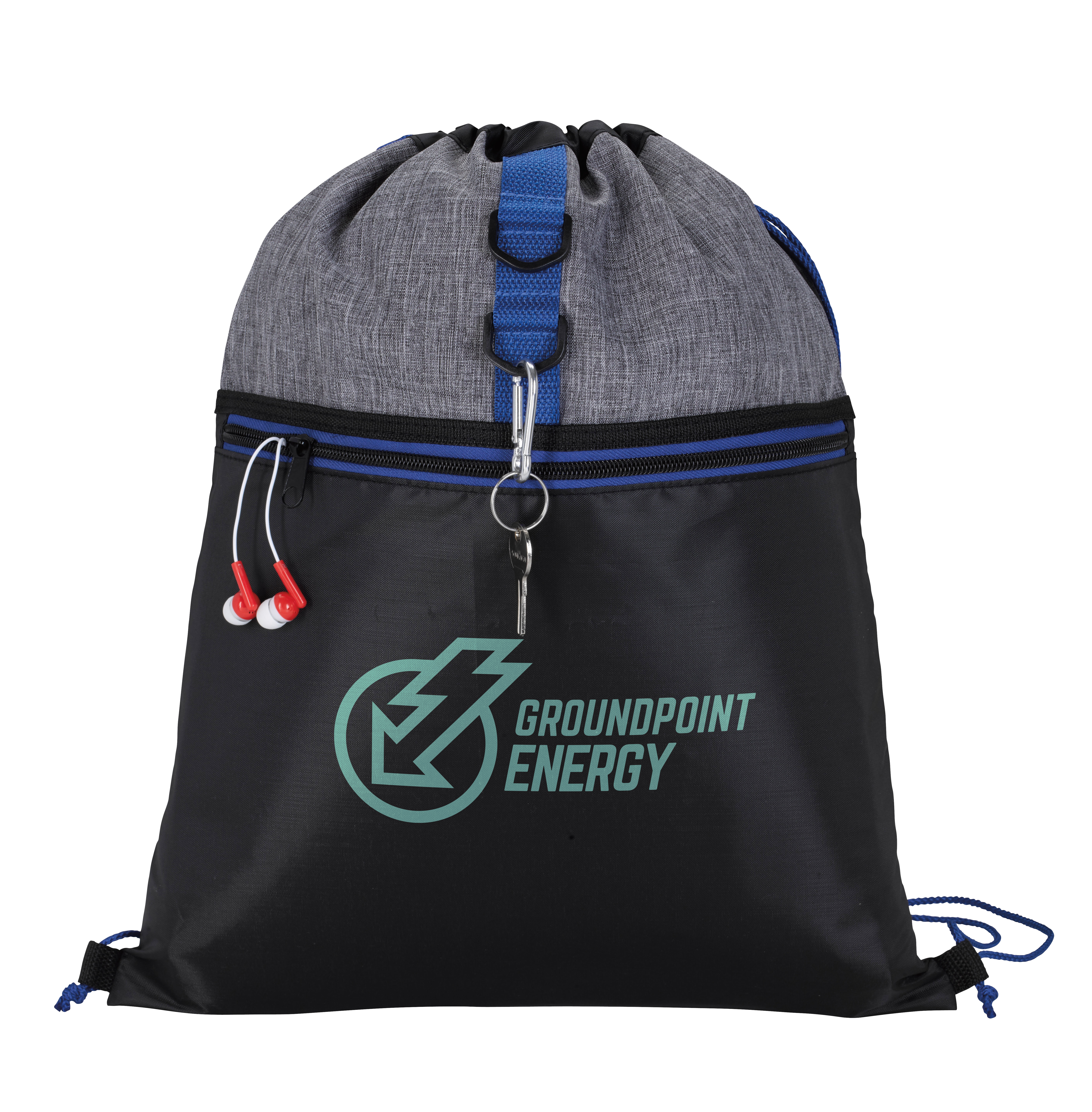 Stand Alone Drawstring Backpack 7
