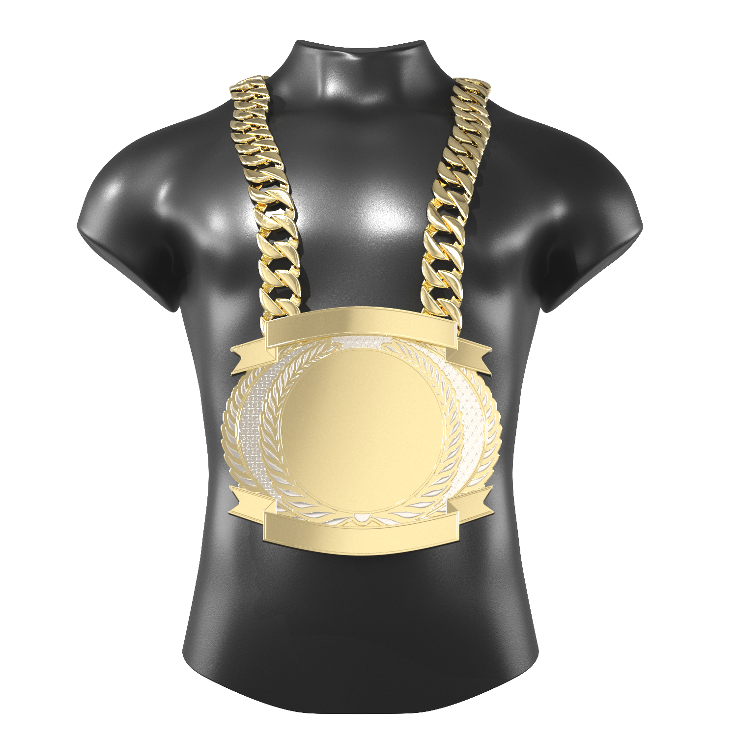 Express Vibraprint® Dual Plated Champ Chain w/ Premium Chain 2
