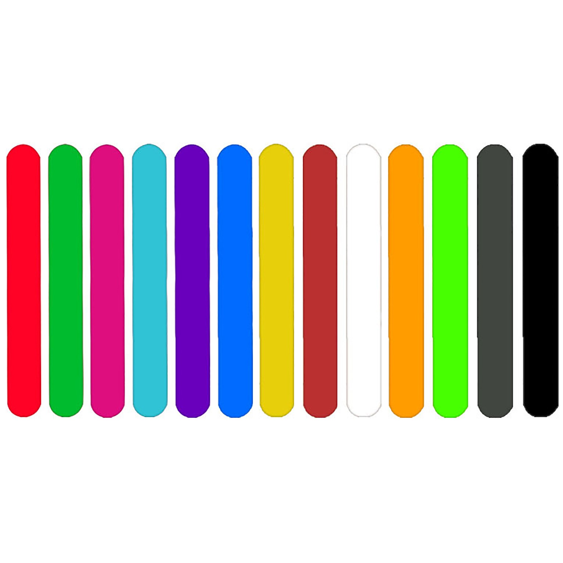 Silicone Slap Ring Bracelet Wristband 4