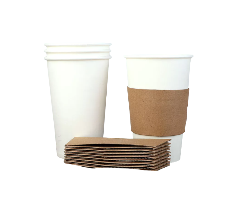 Kraft Paper Cup Sleeve, 8 oz. 3