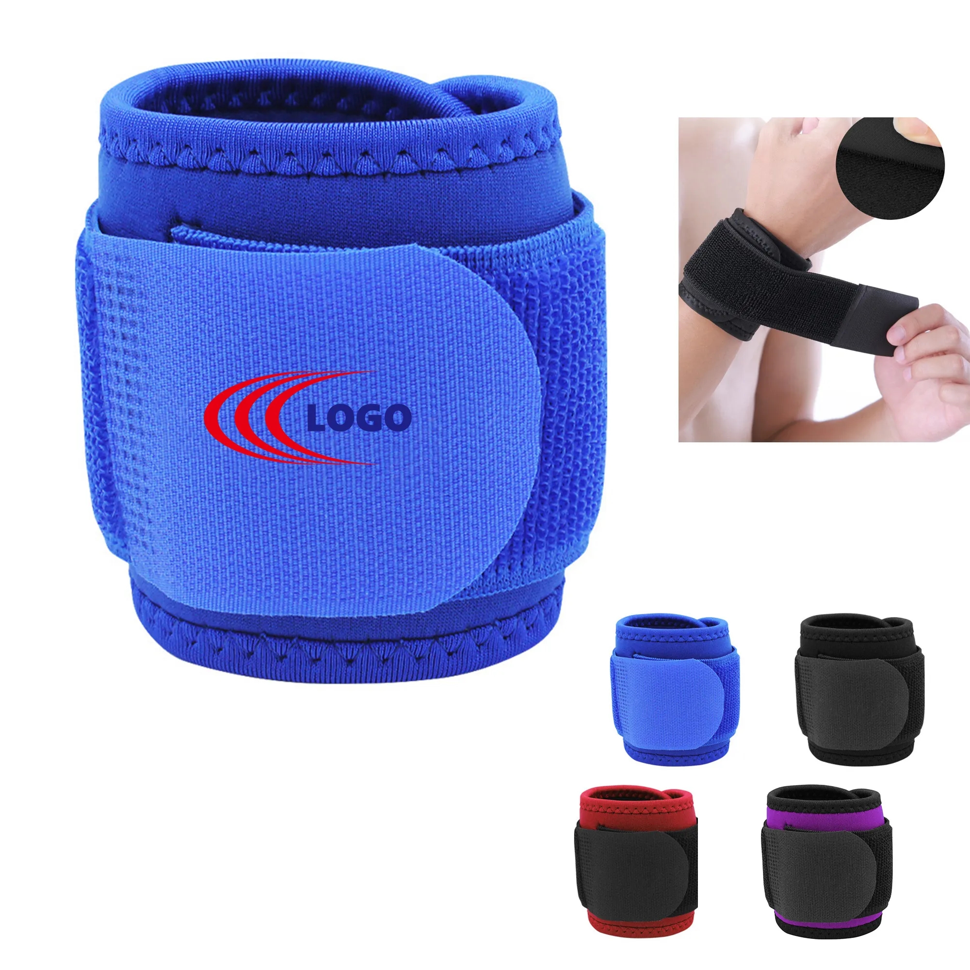 Adjustable Wrist Anti Sprain Protective Support Straps 10pcs 2
