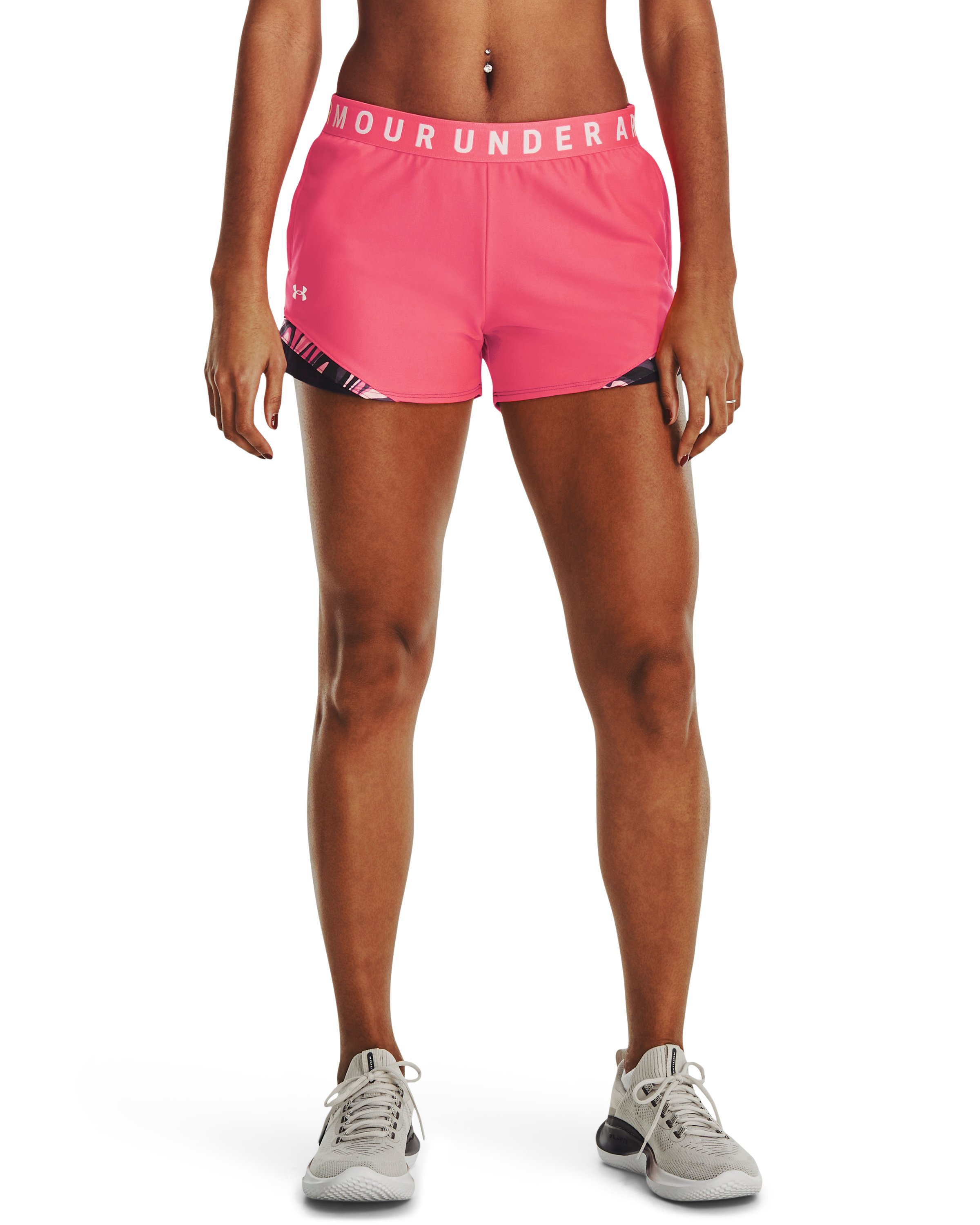 UA Play Up Tri Color Women's 3 Shorts 9