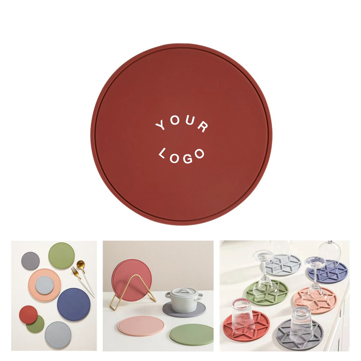 Non Slip Silicone Pad for Hot Pots and Pans 4