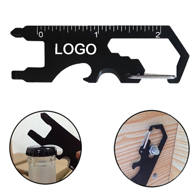 Multi-function Bottle Opener W/ Carabiner 2