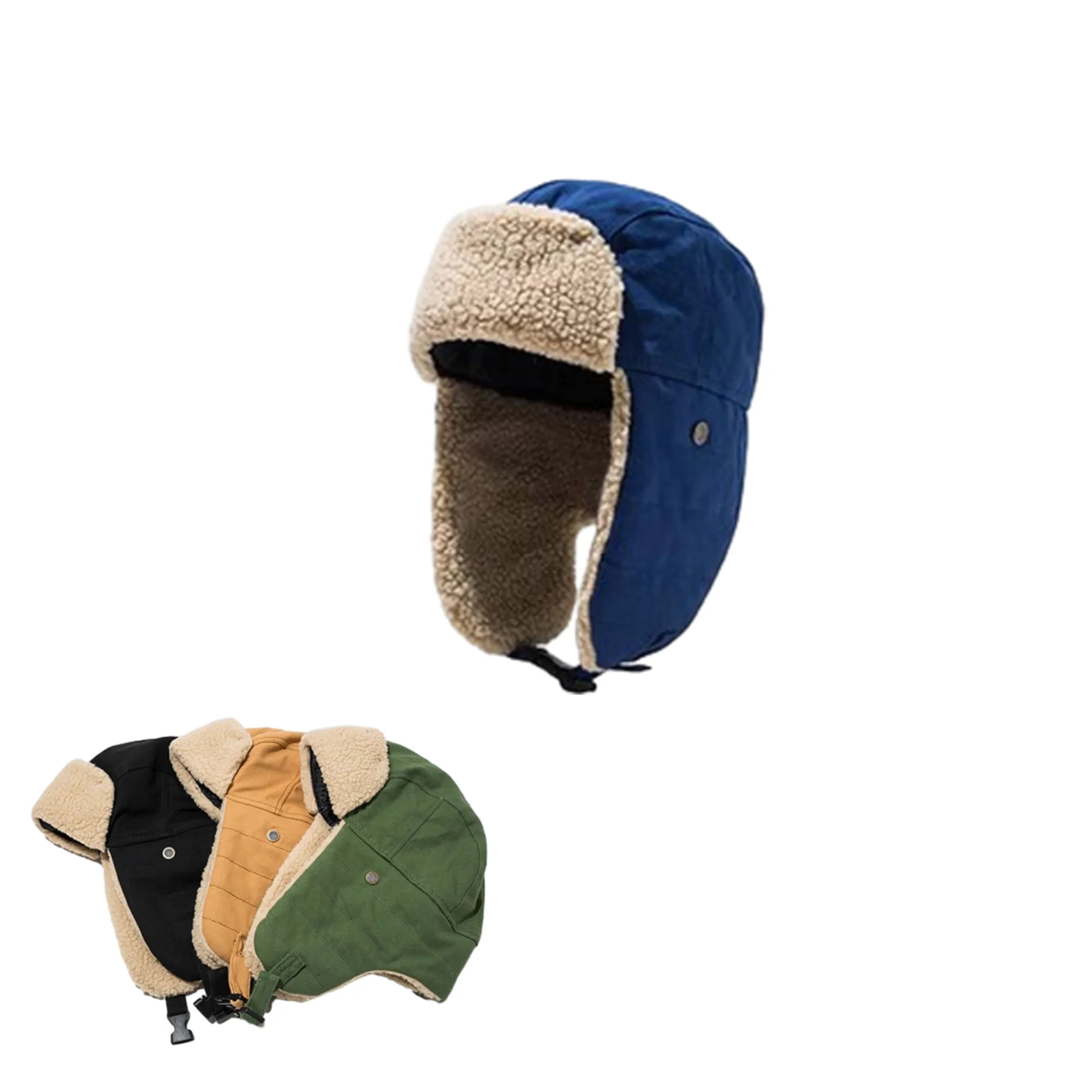 Winter Warm Aviator Hat Motorcycle Caps
