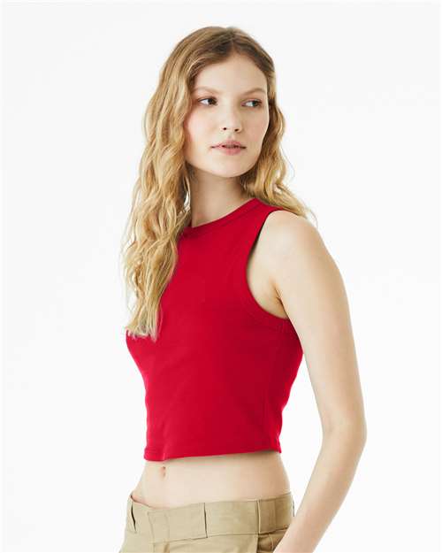 Women's Micro Rib Muscle Crop Tank - 1013 29