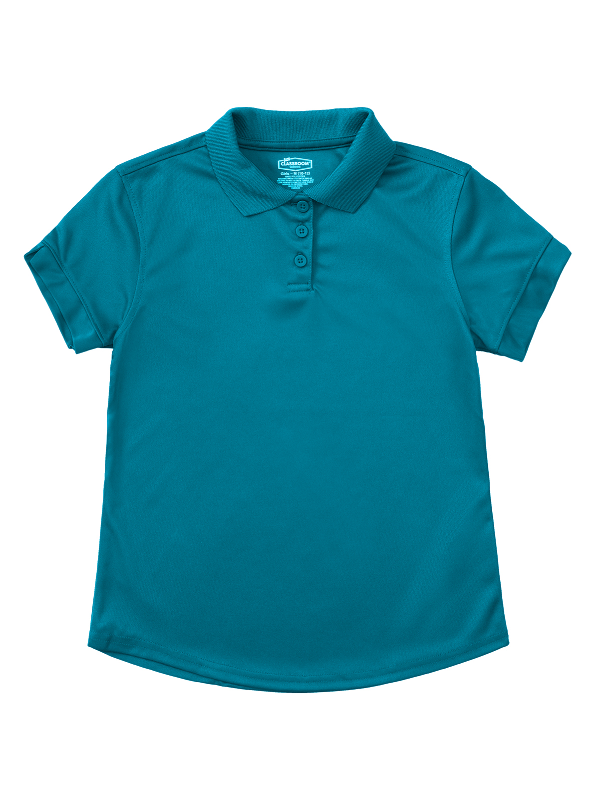 Classroom Uniforms - Girls' Short Sleeve Moisture Wicking Polo 9