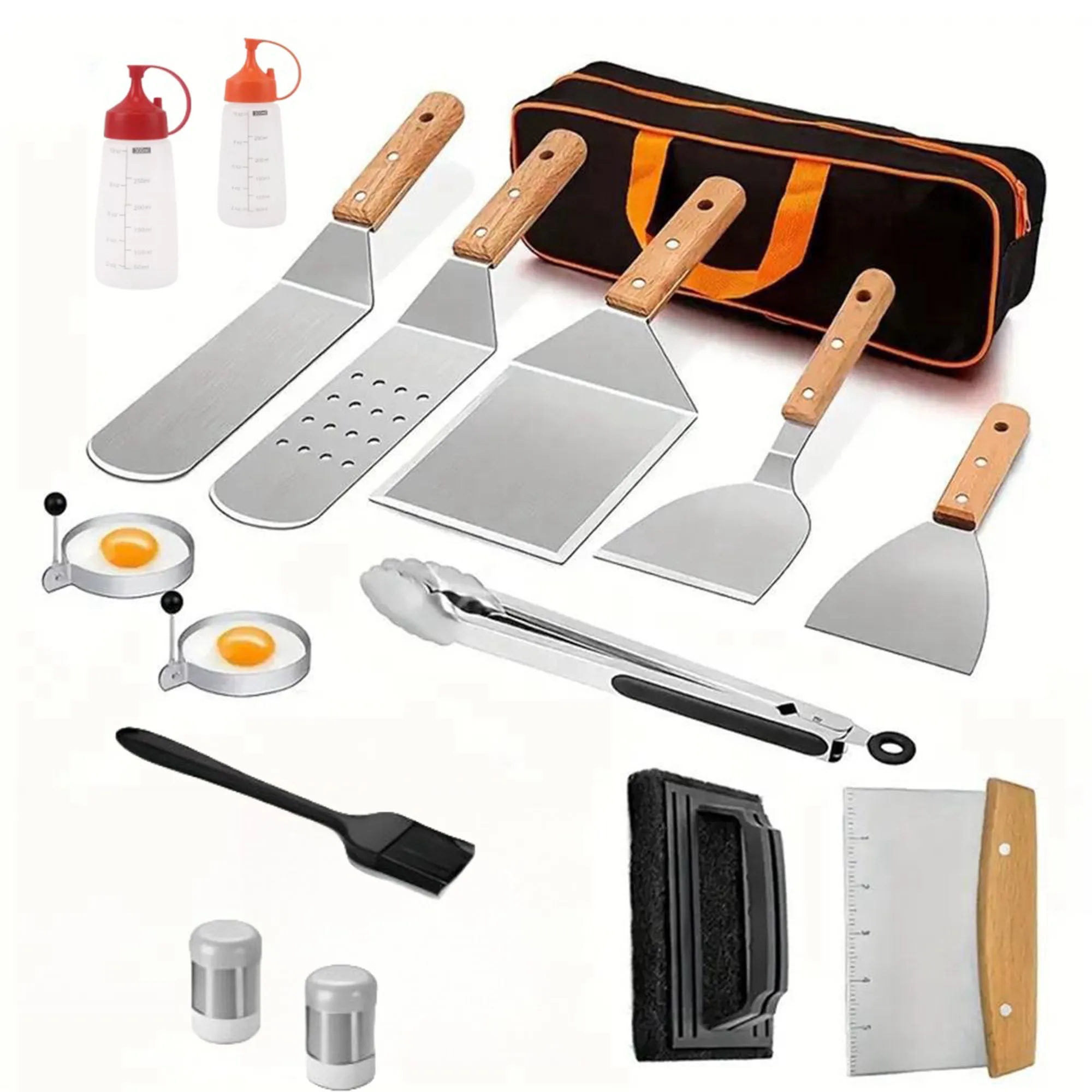 BBQ Accessory Set With Heat-Resistant Handle 4