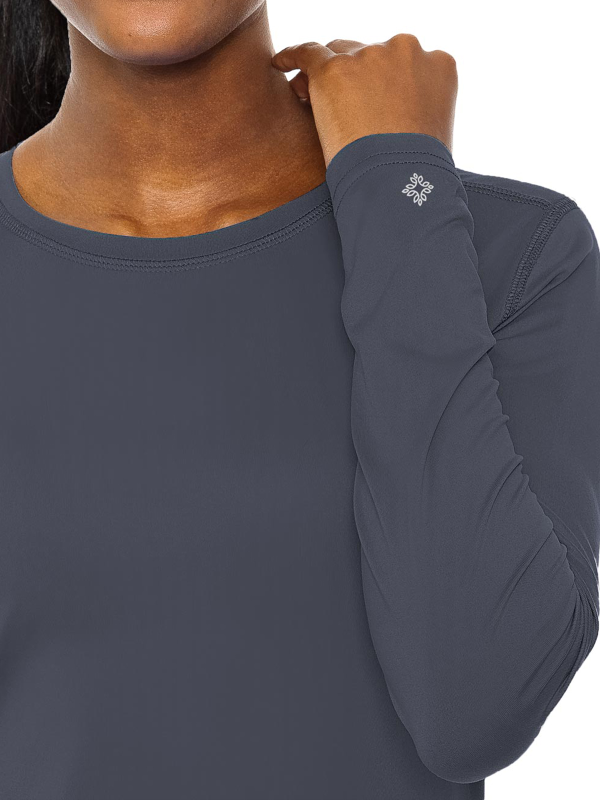 Med Couture - MC Layers - Women's Pocketless Performance Knit Underscrub Tee 5