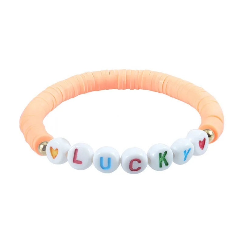 Customized colorful Letters Bracelet 3