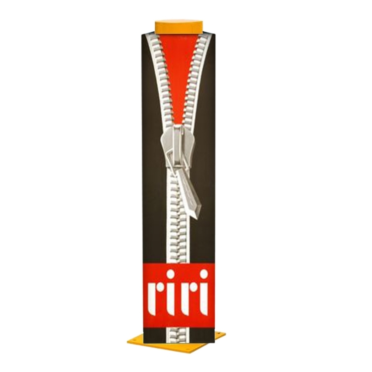 Crash Pole Cover bollard signs - 6.9"W x 48"H 2