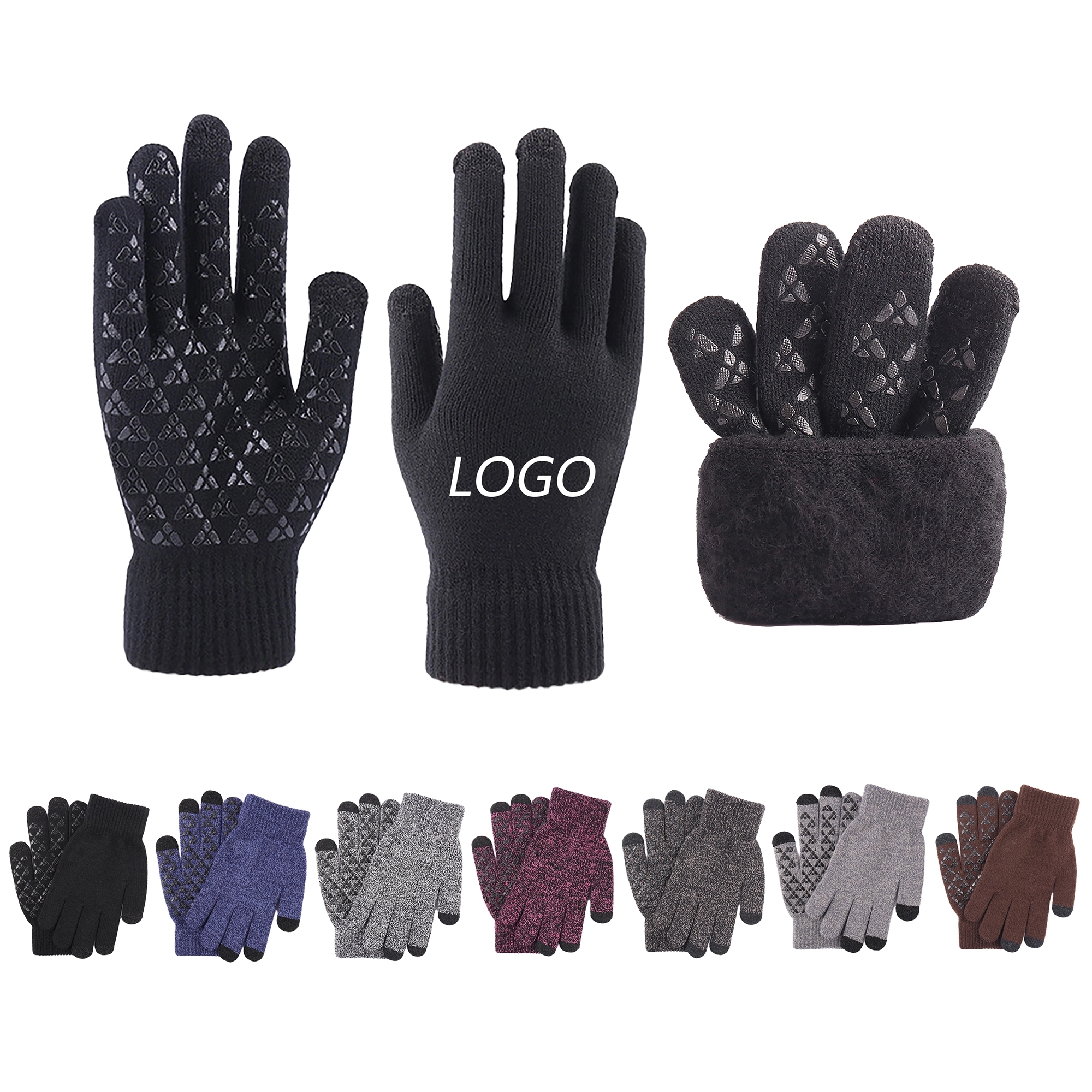 Acrylic Touch Screen Gloves MOQ 50PCS 2