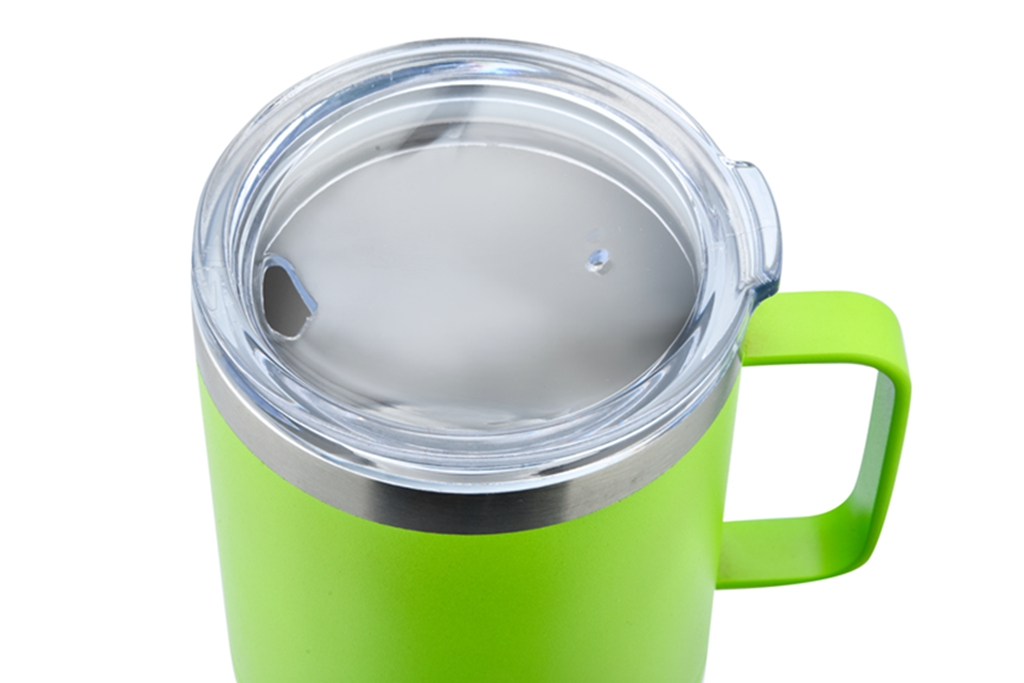 Endura 14oz Double Wall Mug with SS Outer, Plastic Liner and Handle with Ringneck 27