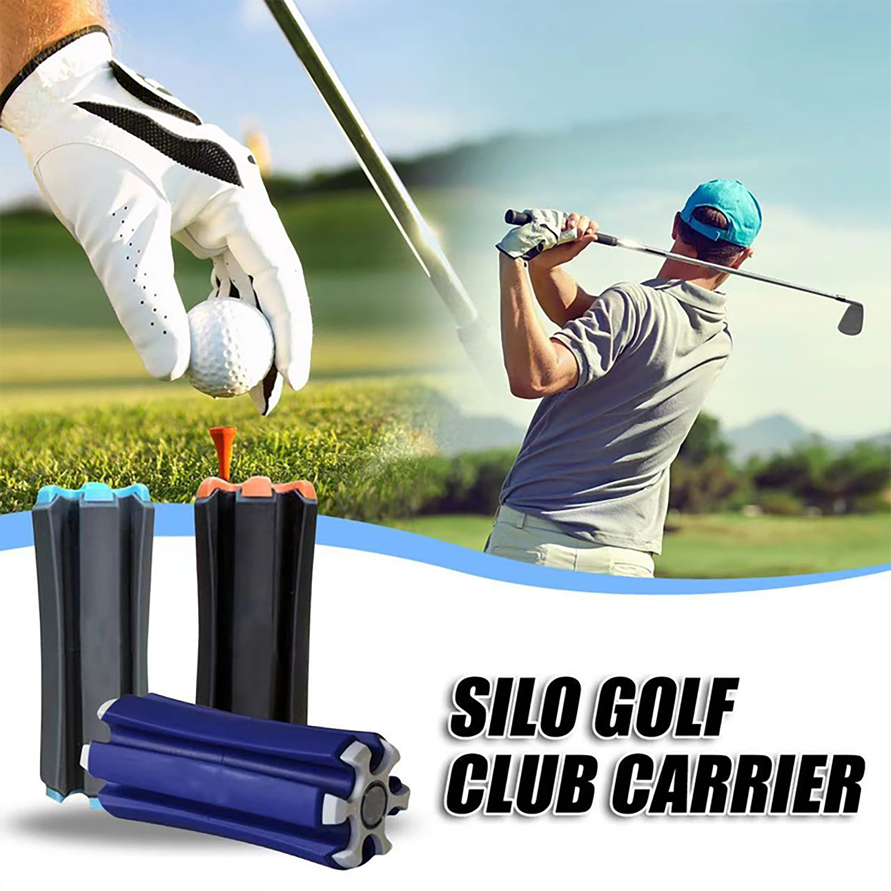 Portable Golf Club Organizer 6