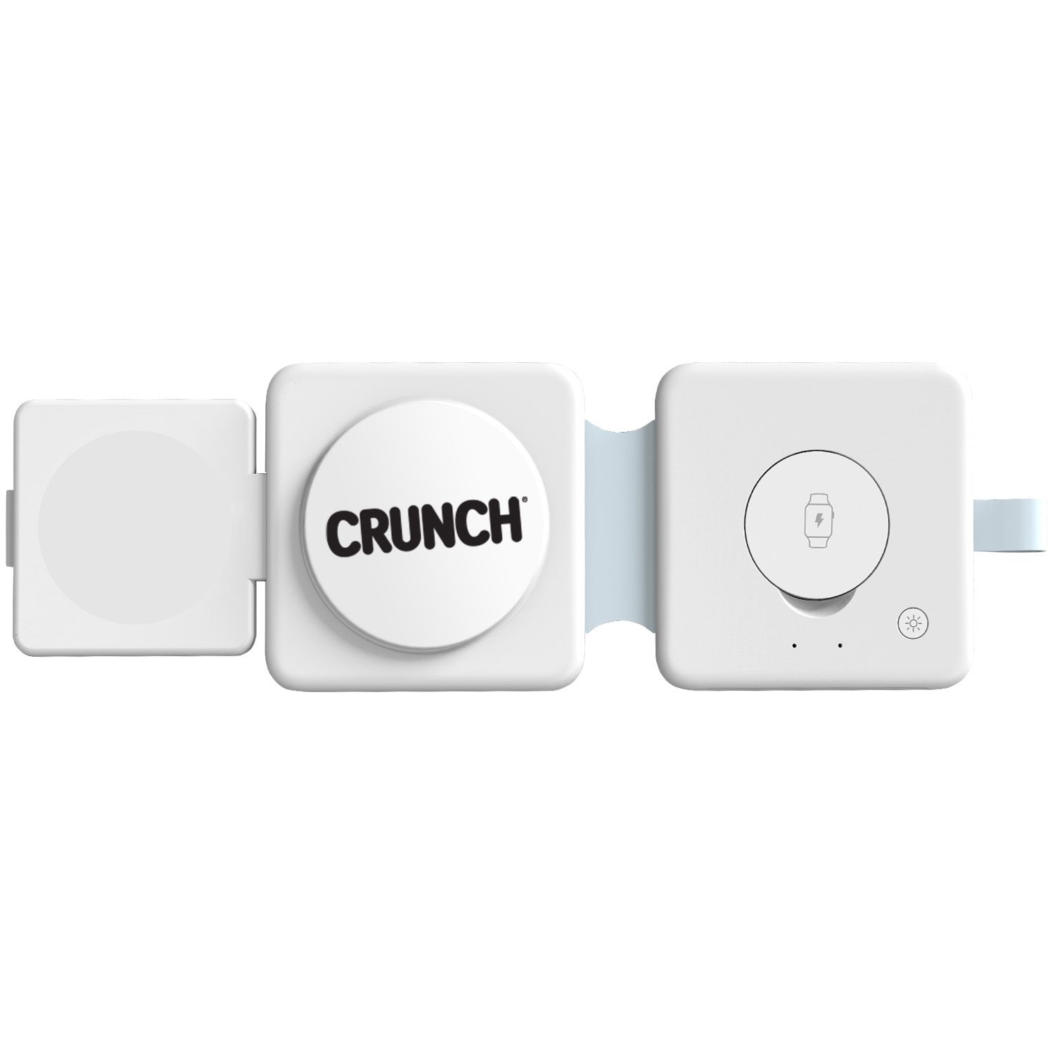 15W 3-IN-1 MagSafe Foldable Wireless Charging Station w/Night Light 3