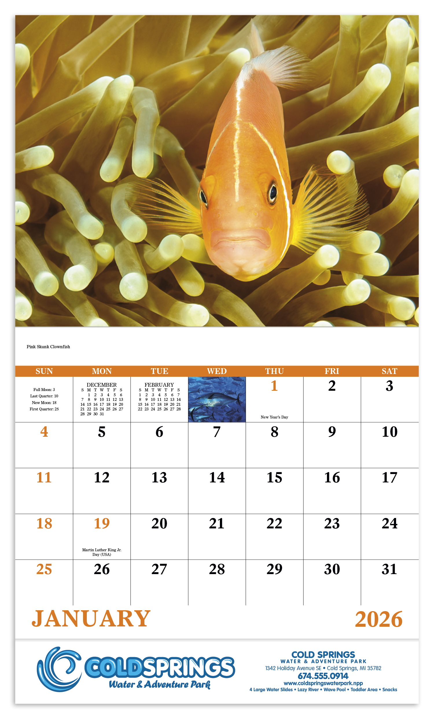 Good Value™ Ocean Glory - Stapled Calendar 16