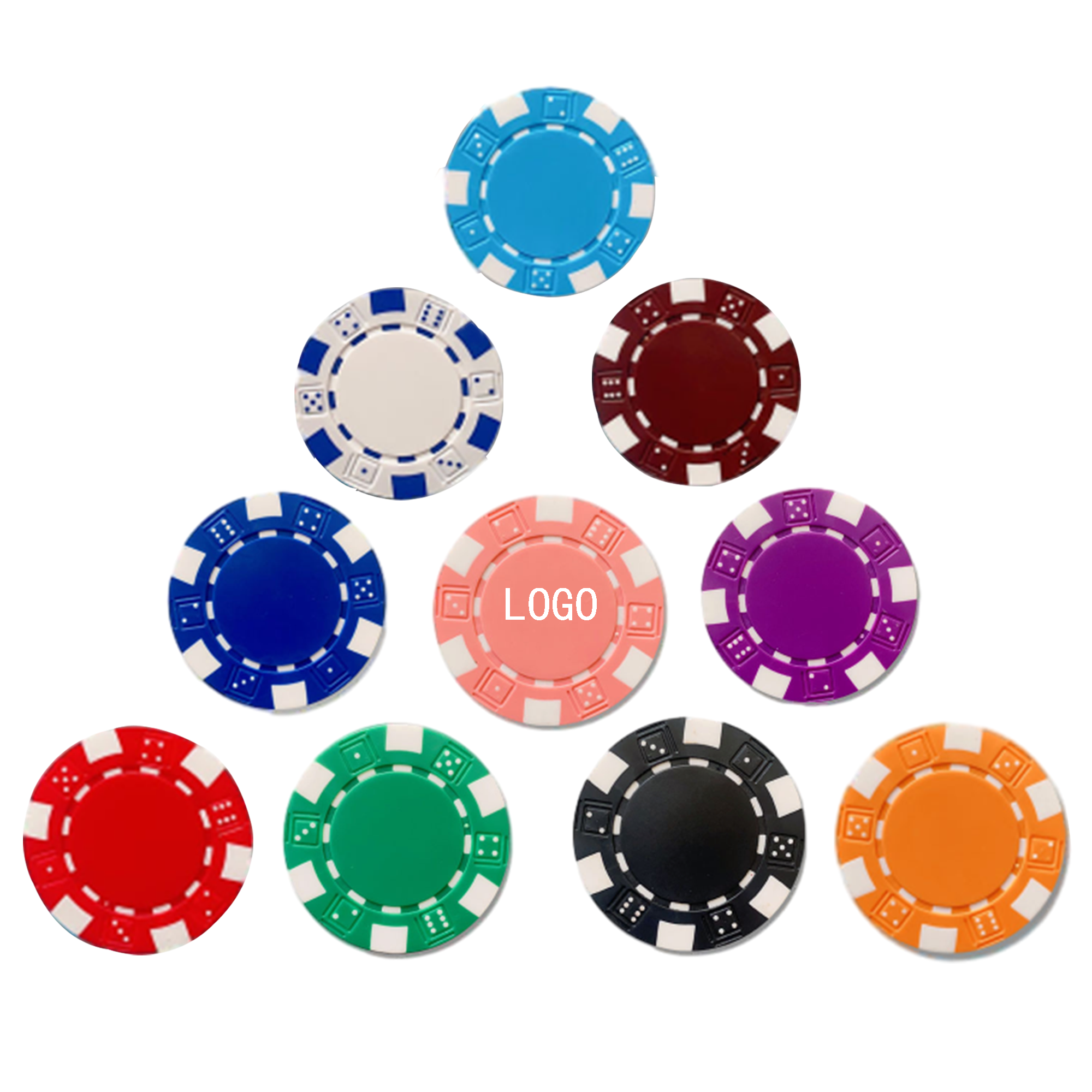 Abs Gaming Chips Plastic Chips 2