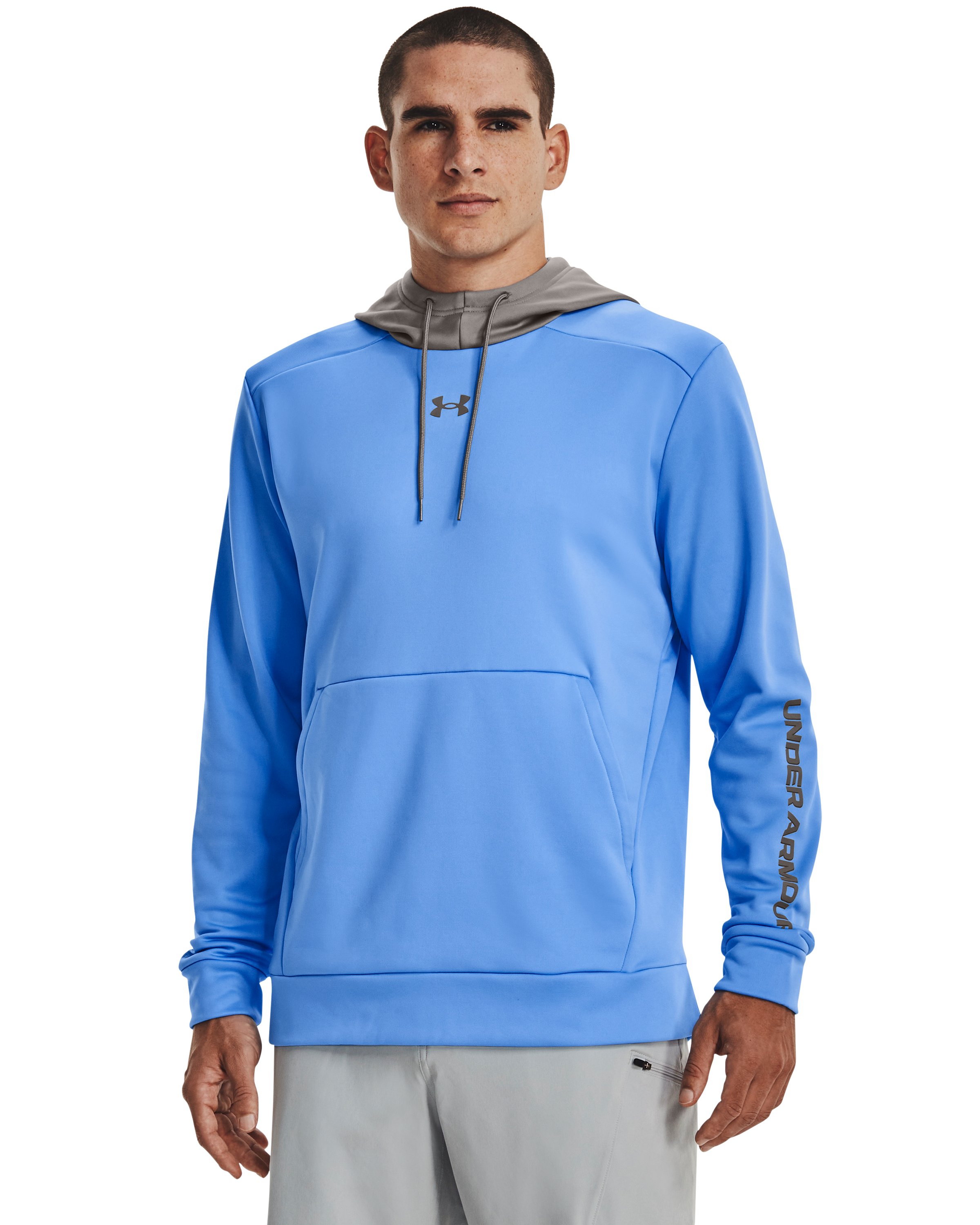 UA Storm Armour Fleece Men's Hoodie, custom hoodie or sweatshirt with logo imprint 3