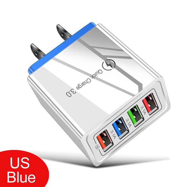 USB Charger Cube Wall Plug 8