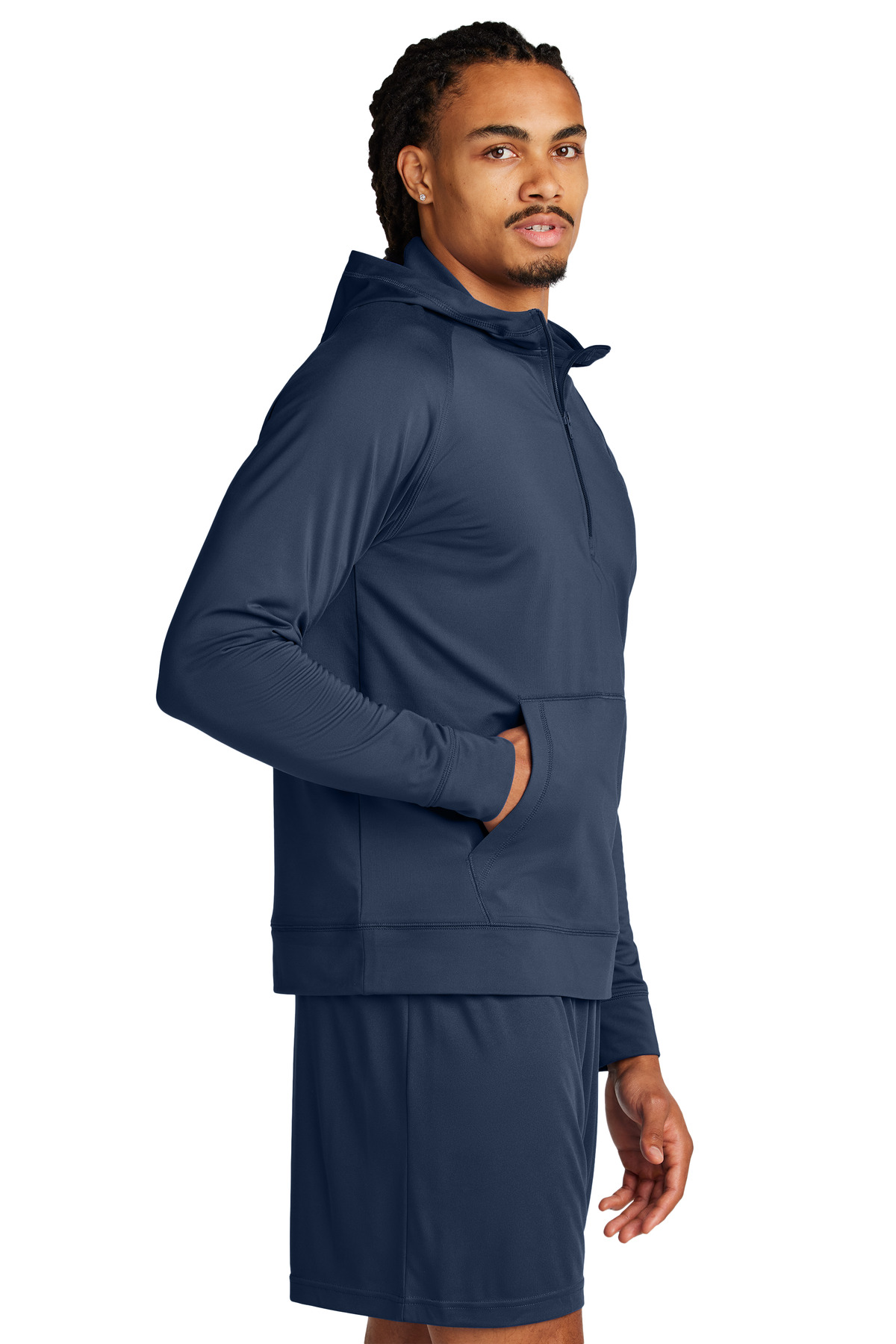 Sport-Tek Sport-Wick Stretch 1/2-Zip Hoodie ST856 12