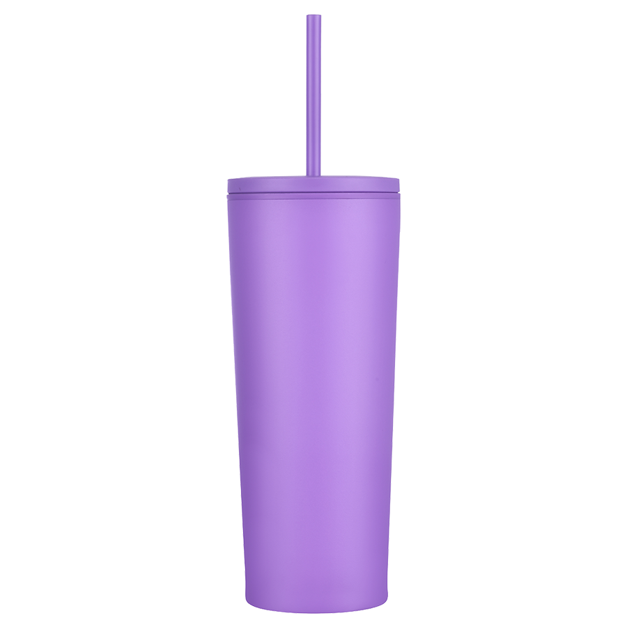 EcoSip 24oz Double Wall Tumbler with Leak-Proof Straw 13