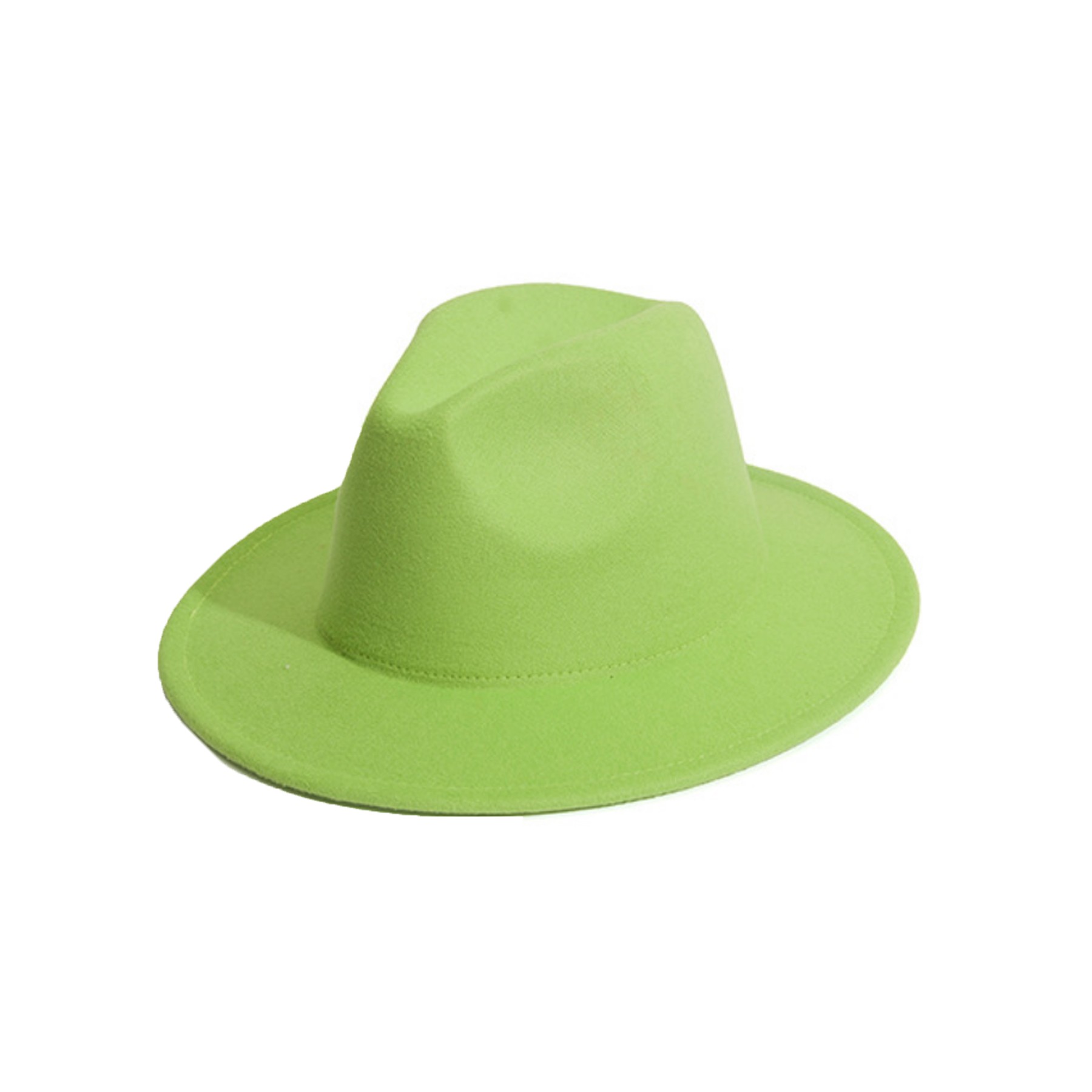 Vintage Wide Brim Fedora Hat 2