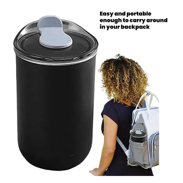 Insulated Coffee Travel Mug - Keeps Drinks Hot/Cold 5