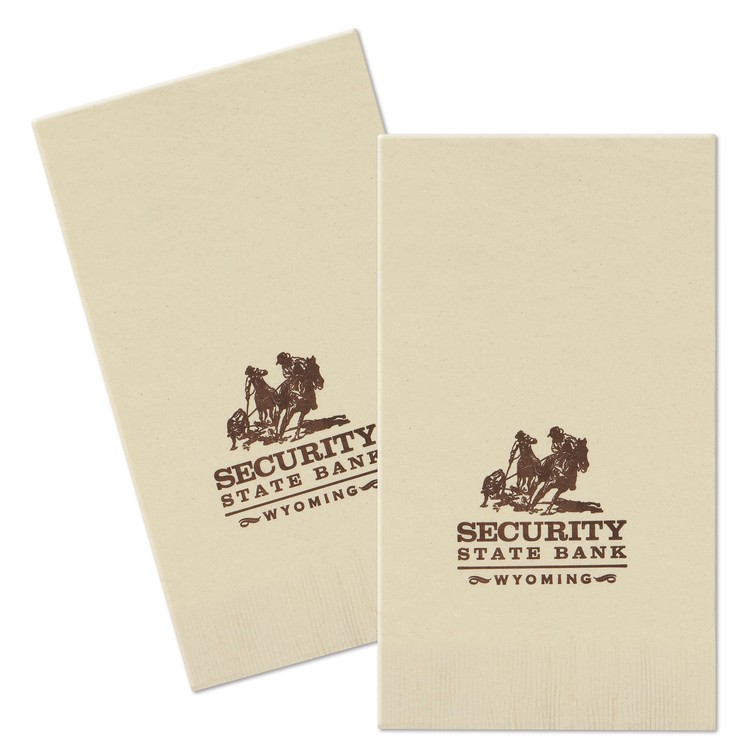 2-Ply Ecru Facial-grade Dinner Napkin 1