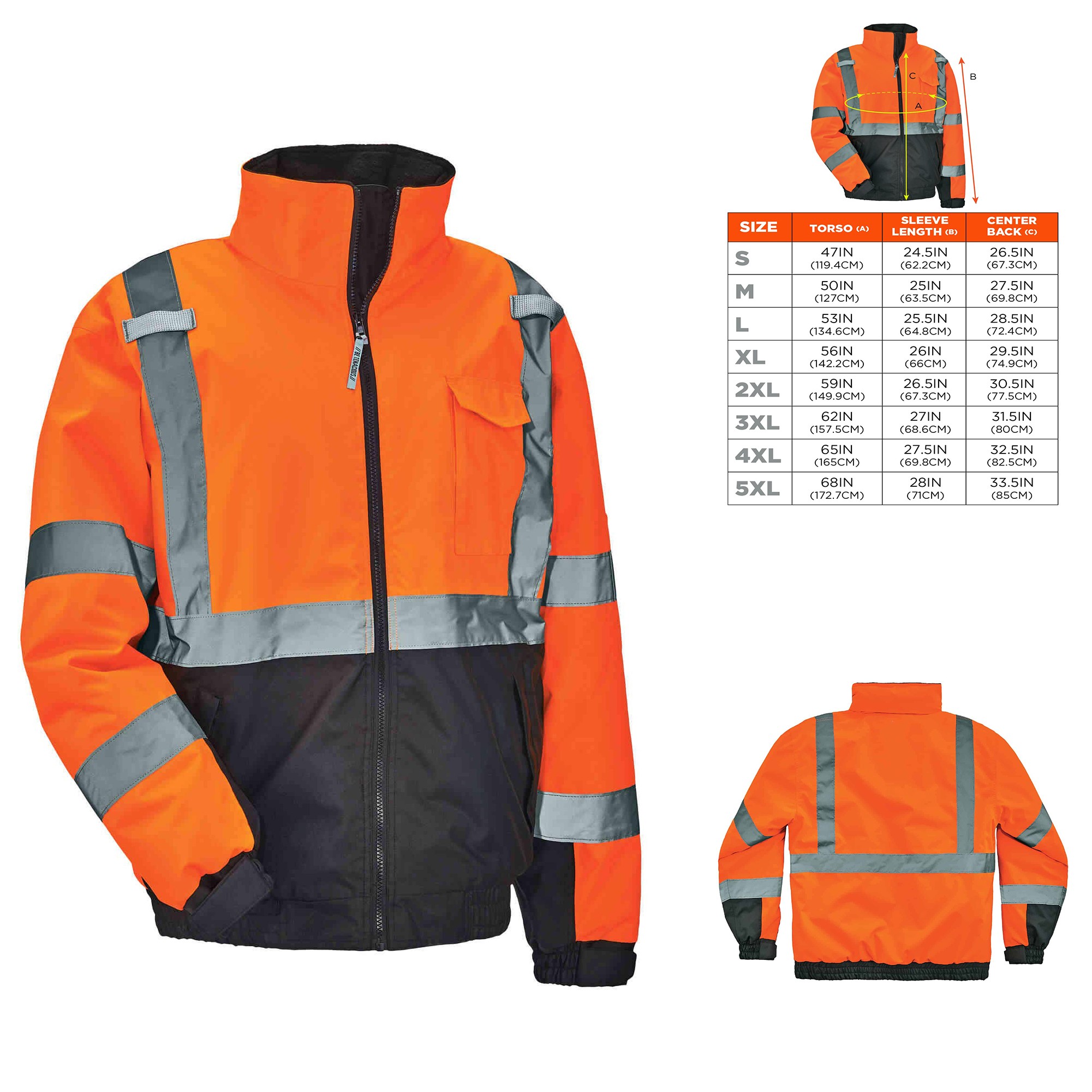 Standard Bomber Safety Jacket 2
