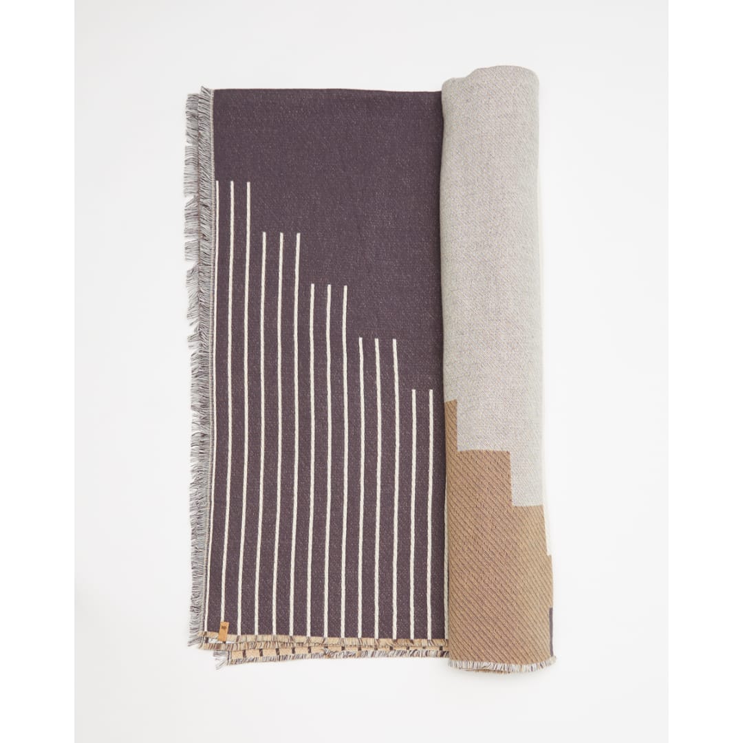 tentree Organic Cotton Peaks Woven Blanket 53