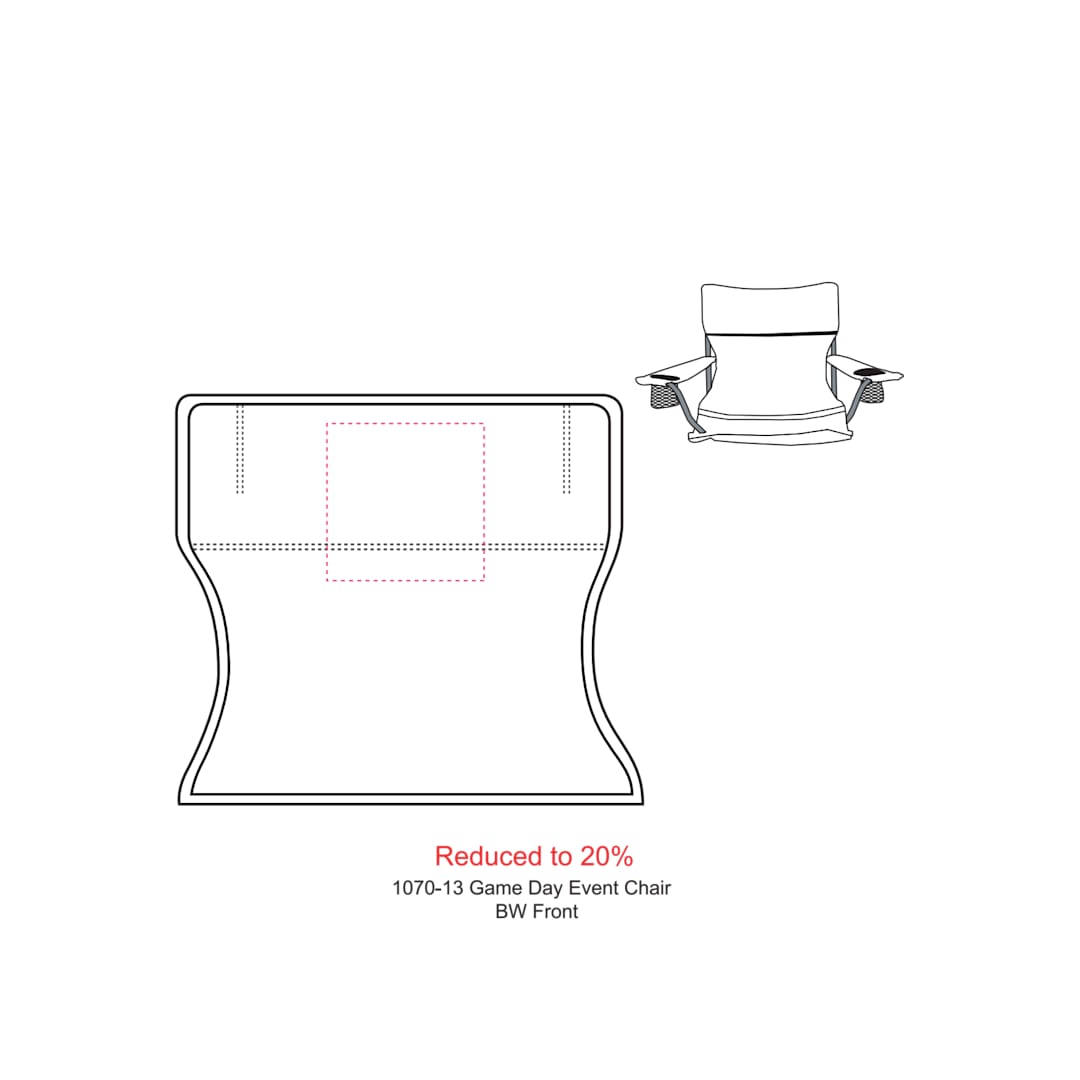 Game Day Event Chair (300lb Capacity) 140