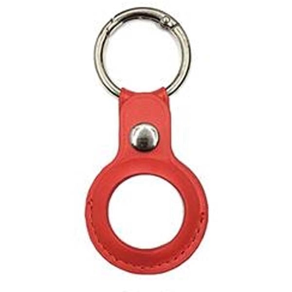 Leather Airtags Keychain Protective Cover 10