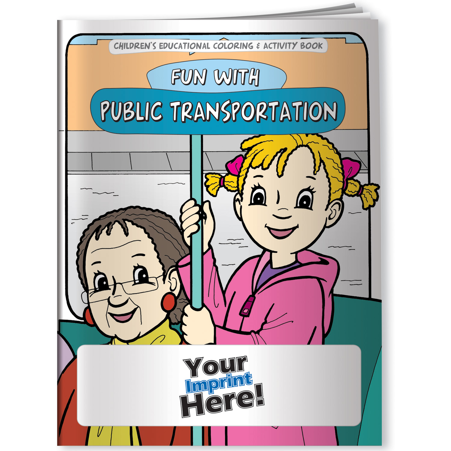 Coloring Book - Fun With Public Transportation 1