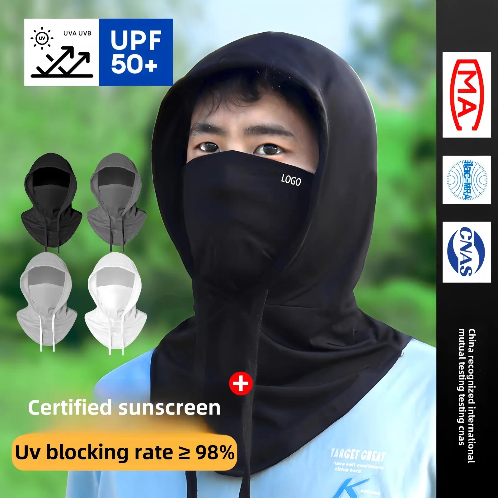 UPF 50 Cooling Balaclava Face Mask 6