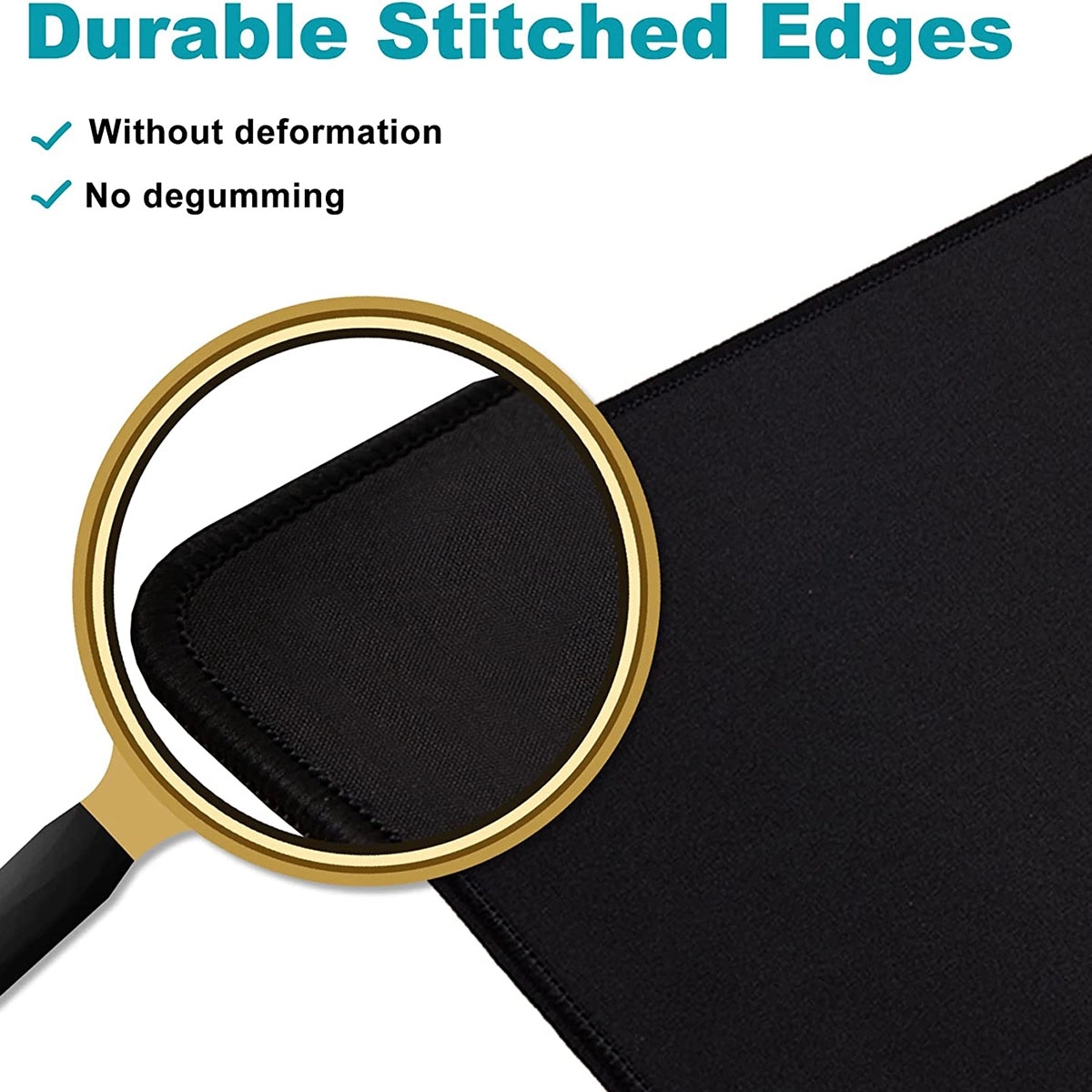 Small Mouse Pad With Stitched Edge 3