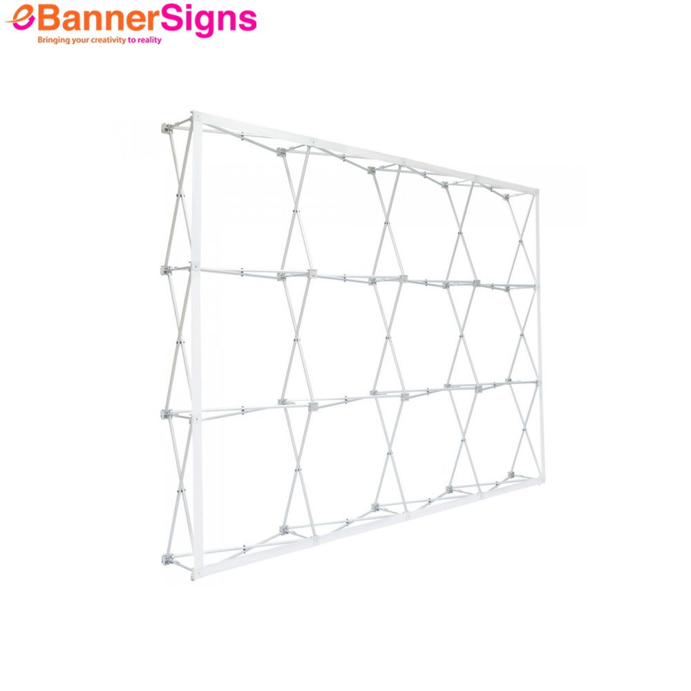 Step & Repeat Fabric Pop Up Straight Display (Graphics + Hardware) 3
