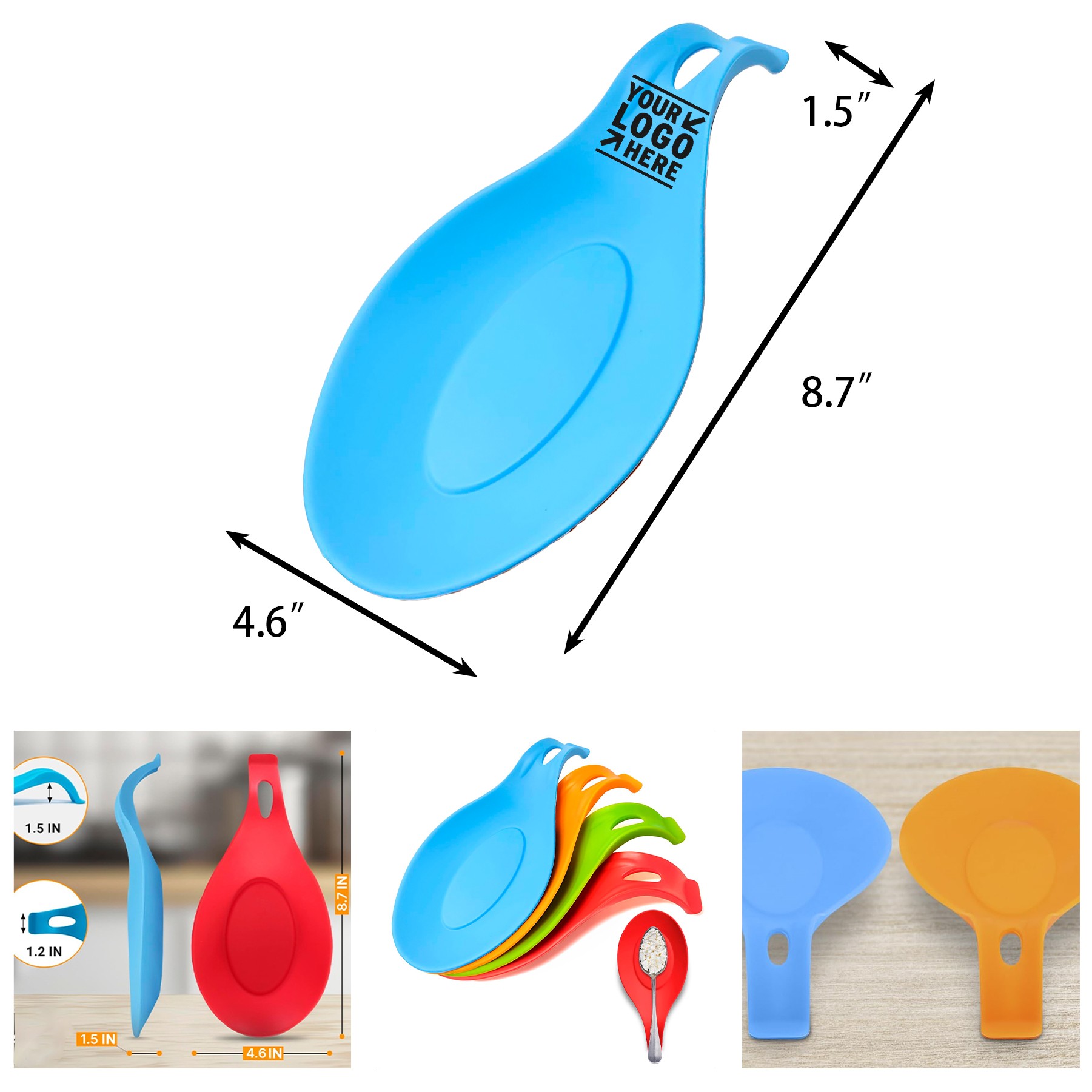 Spoon Rest for Stove Top Silicone 2