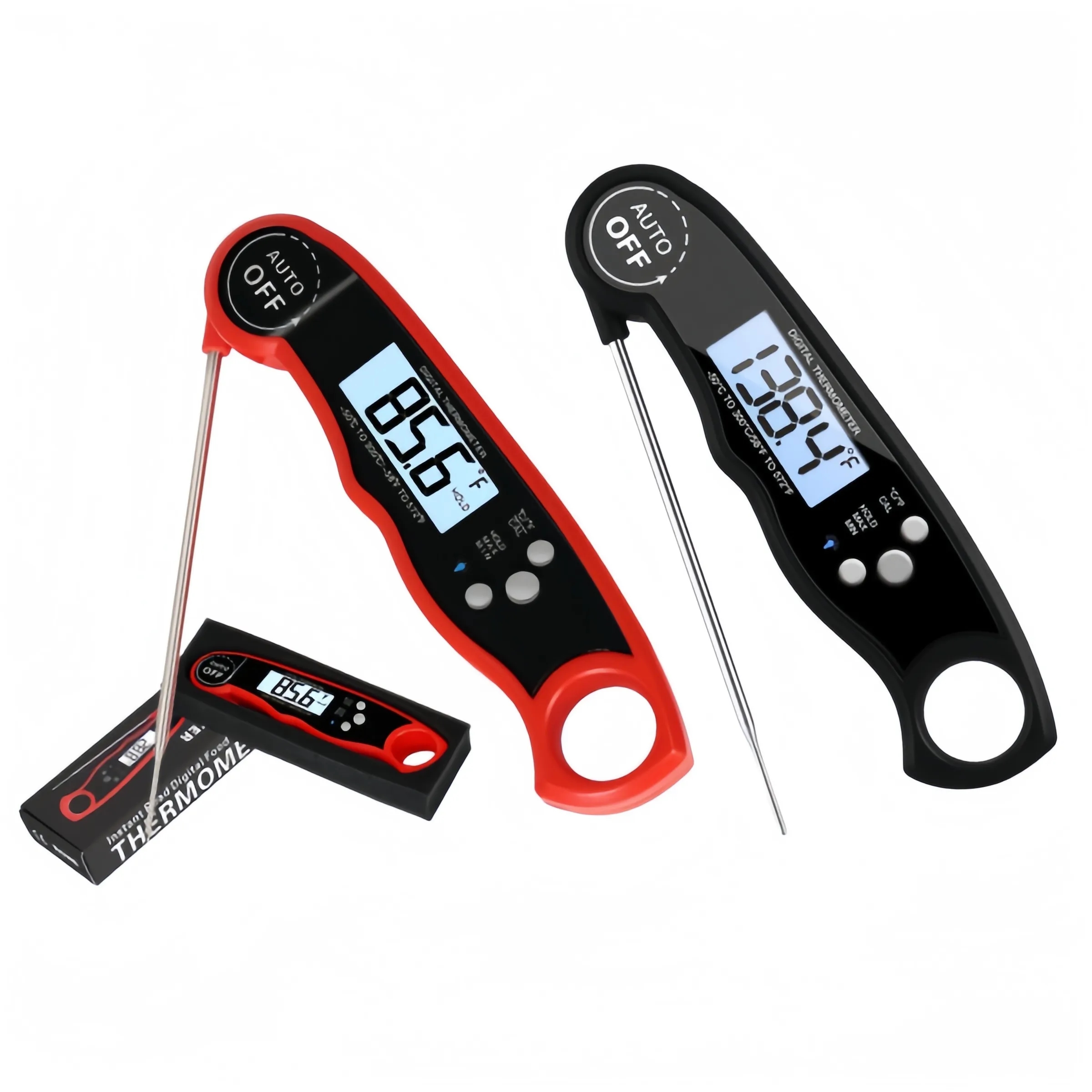 Electronic barbecue kitchen food thermometer 4