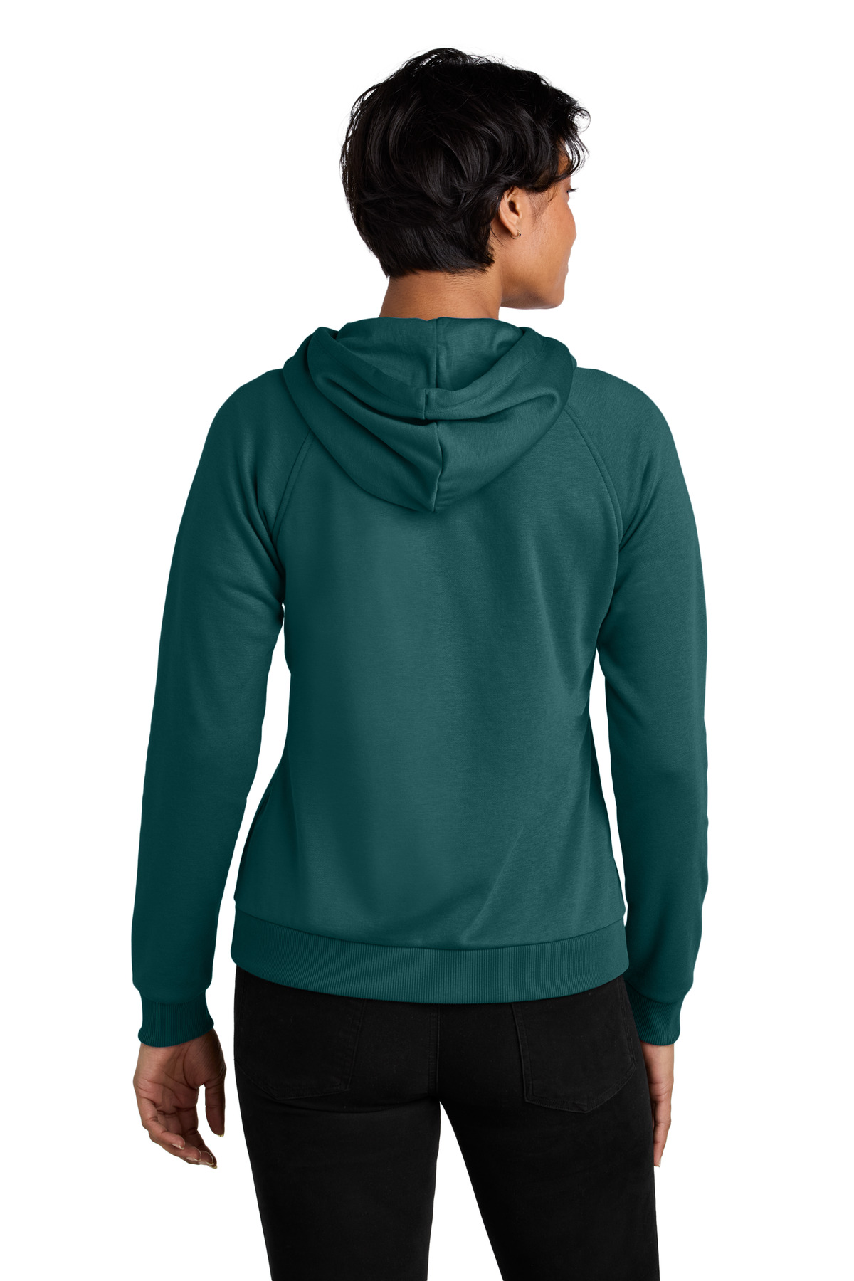 Allmade Women's Organic CVC Fleece Full-Zip Hoodie AL5003 27
