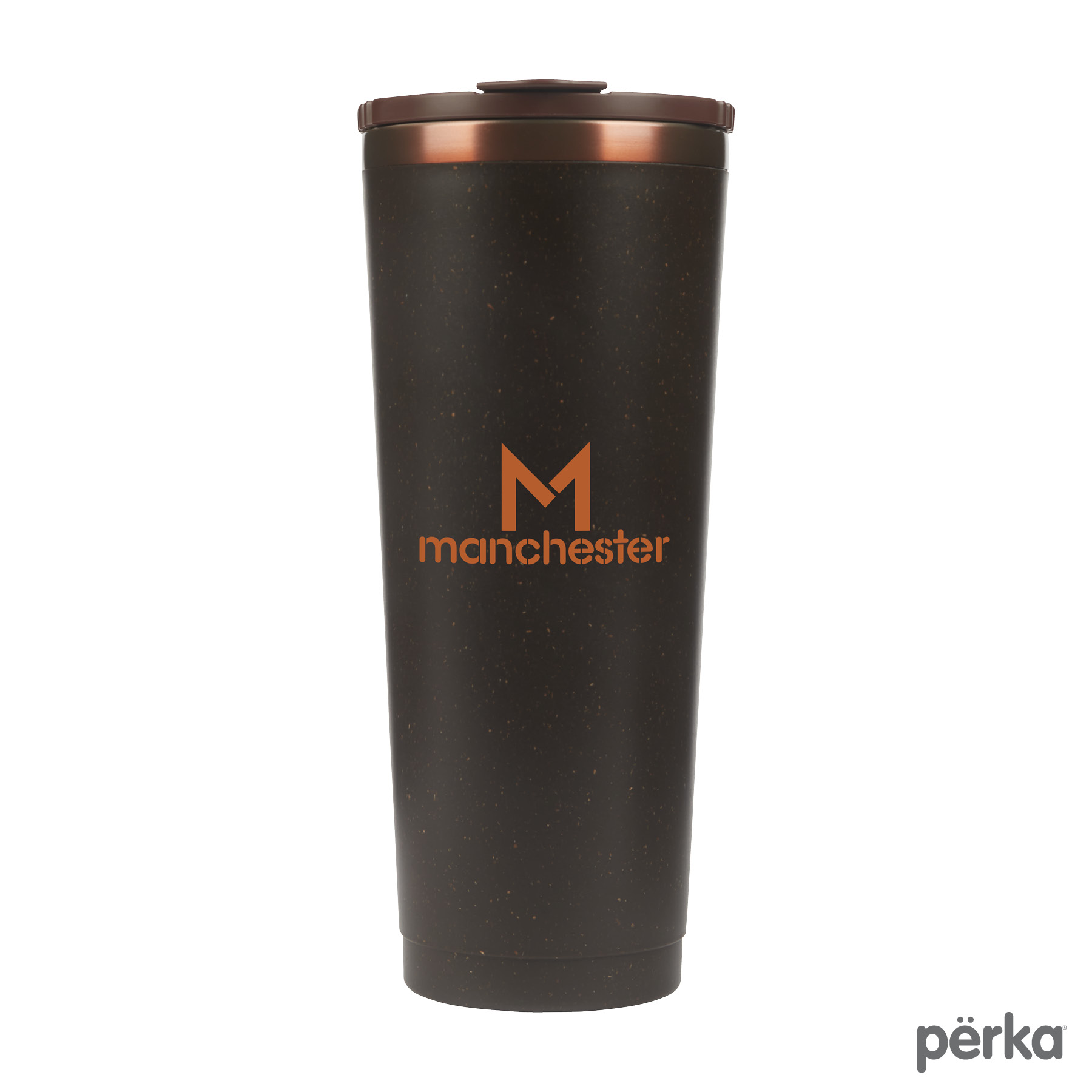 Perka® Barbarossa 24 oz. Recycled Steel and Coffee Grounds Tumbler 28