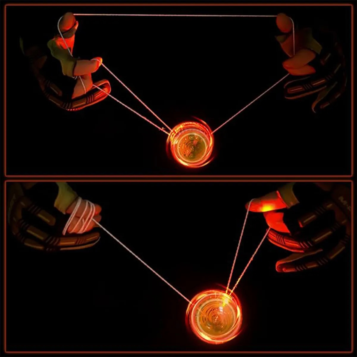 Responsive Kids Birthday Party Colorful Light Up YoYo Ball 5